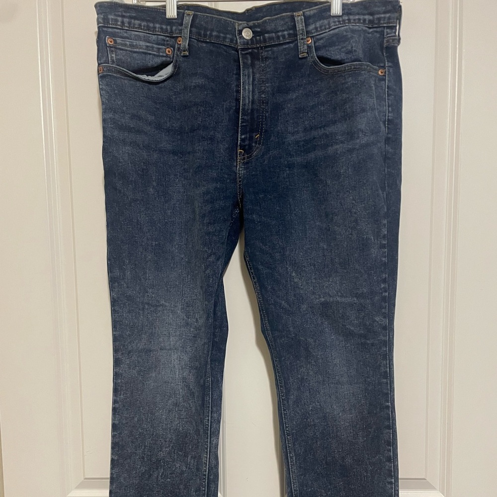 LEVI'S 511 Jeans Mens SIZE 38x30 Blue Denim Slim Fit Casual 5-Pocket